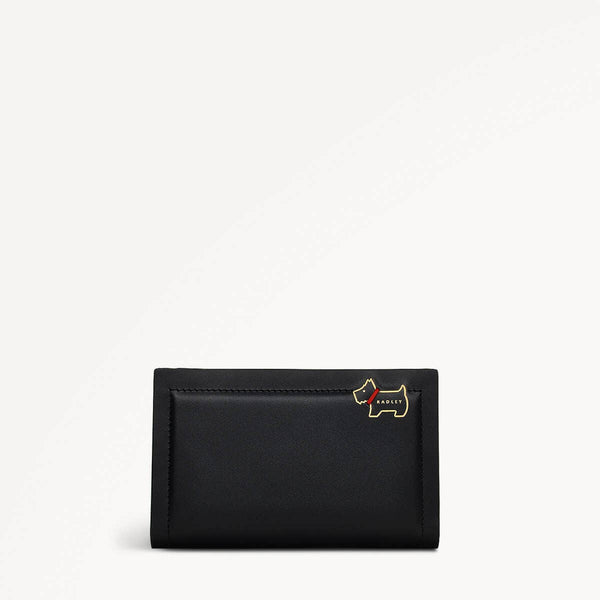 radley london Leather Black Medium Purse | Heritage Lane SS25 | Radley