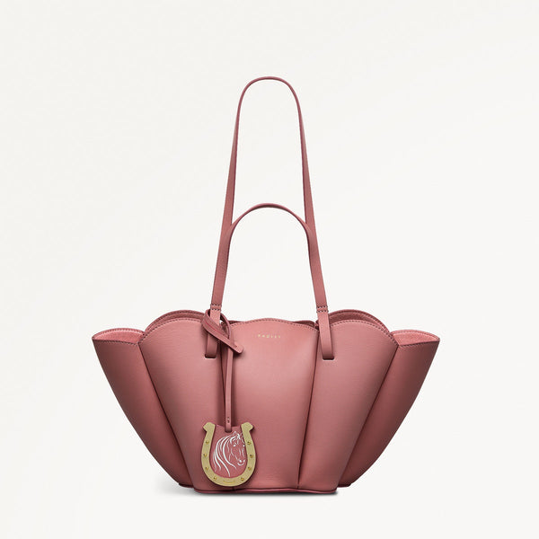 radley london Leather Grab Bag Sienna Pink | Kentucky Derby Collection X Radley SS25