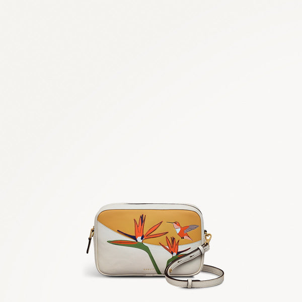 radley london Leather Small Crossbody in Cream | Bird of Paradise AW25 | Radley