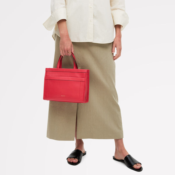 Radley London Luscious Red Small Ziptop Grab | Alba Place AW25 | Radley London