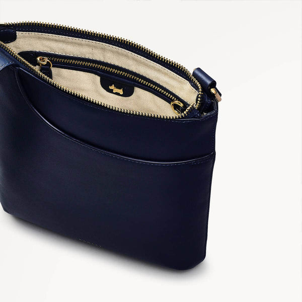 Radley London Maldives Blue Leather Acrossbody | Pockets Collection AW25 | Radley