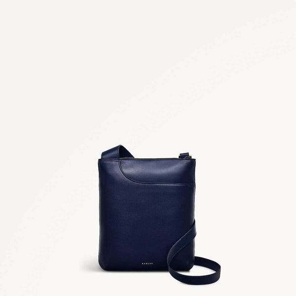 radley london Maldives Blue Leather Acrossbody | Pockets Collection AW25 | Radley