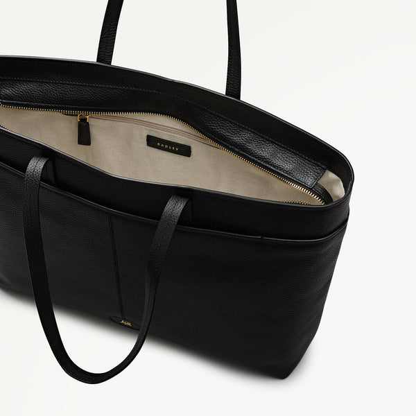Radley London Maldon Mews Large Ziptop Tote Black - 112924