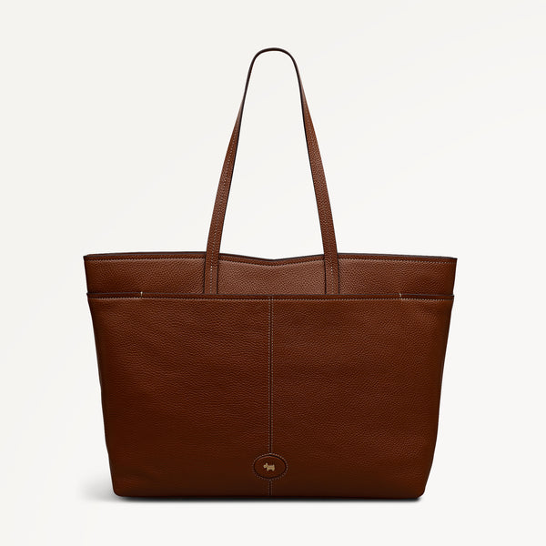 radley london Maldon Mews Large Ziptop Tote Cognac - 112926