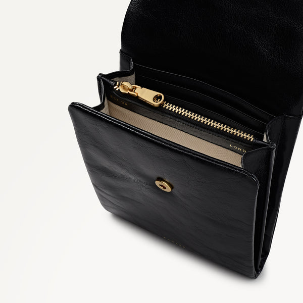 Radley London Mallow Street Medium Phone Crossbody Black - 113077