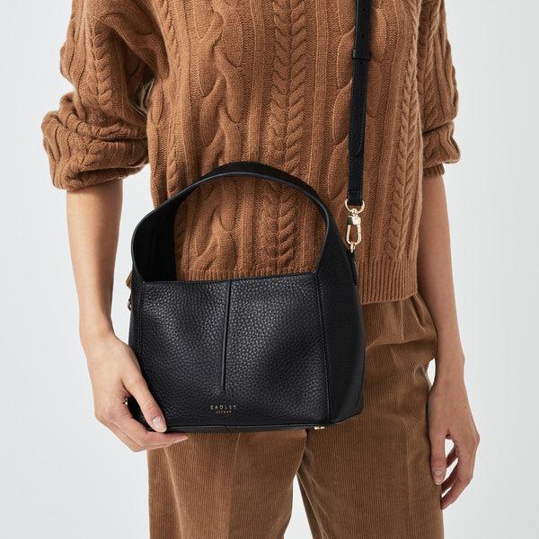 Radley London Medium Black Grab Bag | Hillgate Place SS24 | Radley London