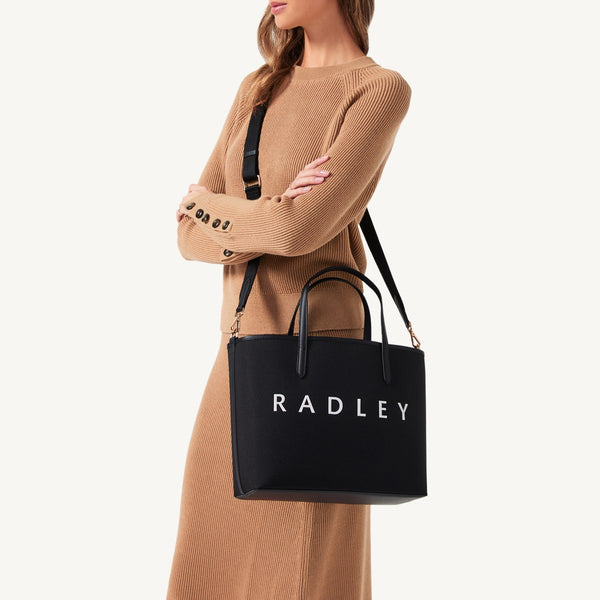 Radley London Medium Black Open Top Grab | Southwell Gardens AW24 | Radley
