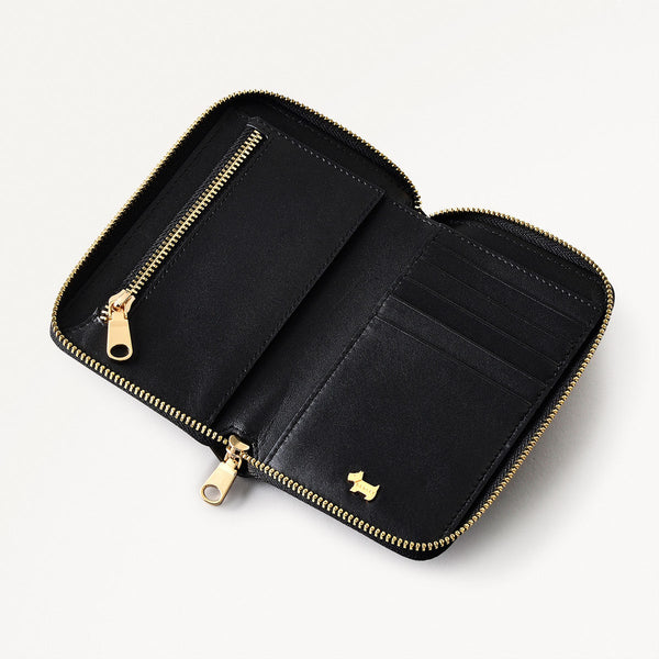 Radley London Medium Black Zipped Purse | Pockets Collection SS25 | Radley