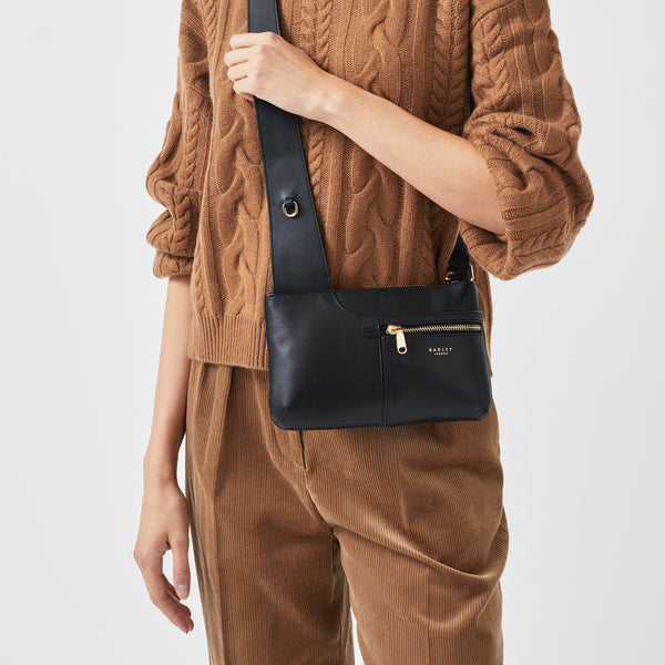 Radley London Medium Cross Body Brown Leather Bag | Pockets Icon SS24 | Radley