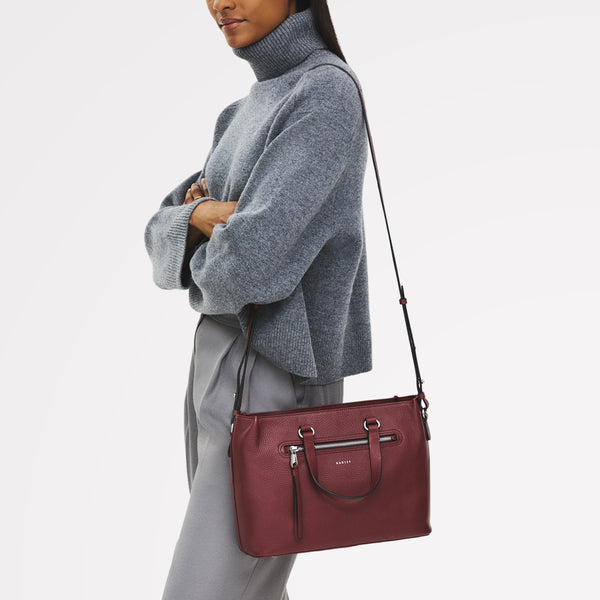 Radley London Merlot Medium Ziptop Grab | Pickwick AW25 | Radley London