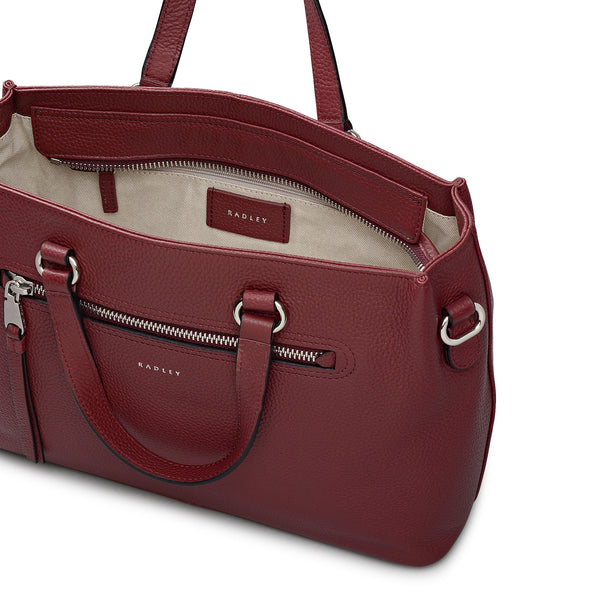 Radley London Merlot Medium Ziptop Grab | Pickwick AW25 | Radley London