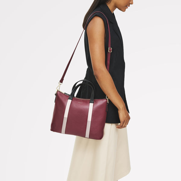 Radley London Merlot Medium Ziptop Grab | Waterloo Way AW25 | Radley London
