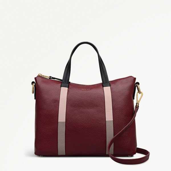 radley london Merlot Medium Ziptop Grab | Waterloo Way AW25 | Radley London radley london Merlot Medium Ziptop Grab | Waterloo Way AW25 | Radley London