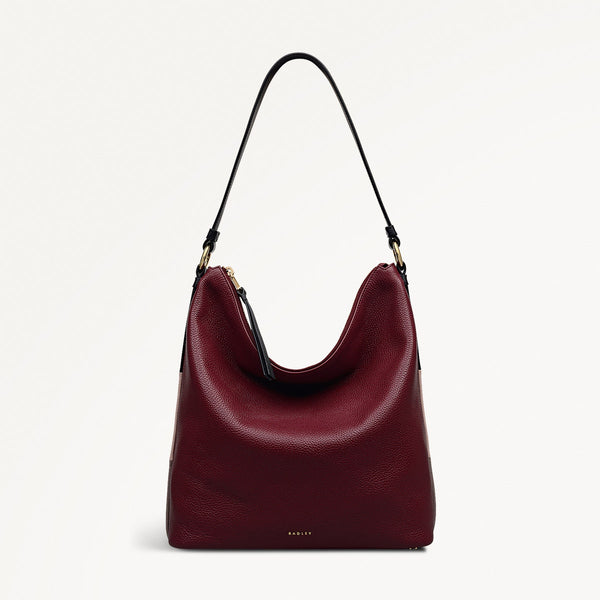 radley london Merlot Medium Ziptop Shoulder | Waterloo Way AW25 | Radley London