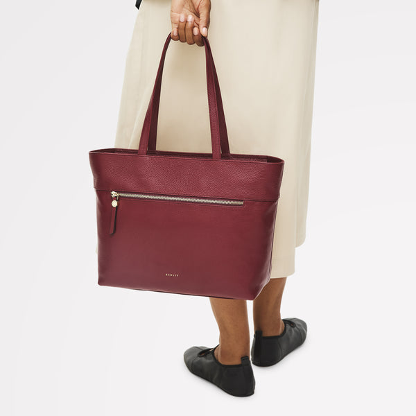 Radley London Merlot Medium Ziptop Tote | Fountain Road AW25 | Radley London