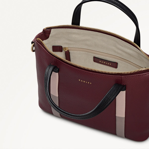 Radley London Merlot Small Ziptop Grab | Waterloo Way AW25 | Radley London