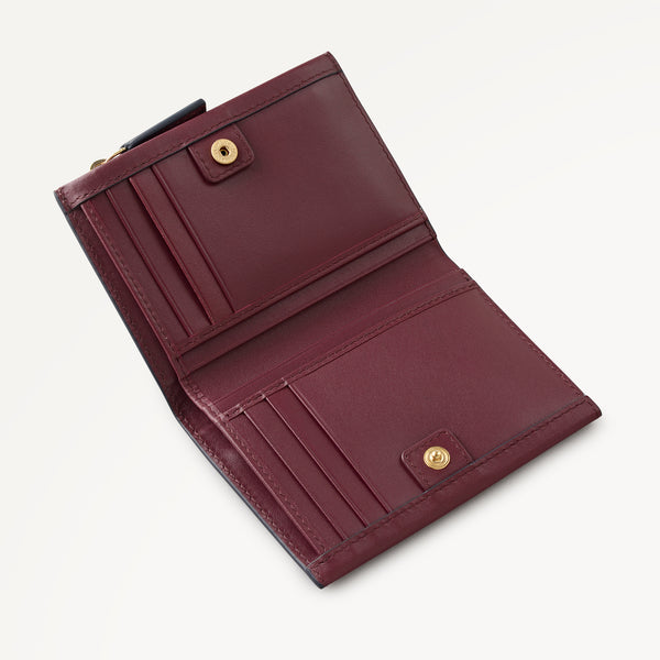 Radley London Midnight Wanderer Small Bifold Wallet Dark Cherry - 112993