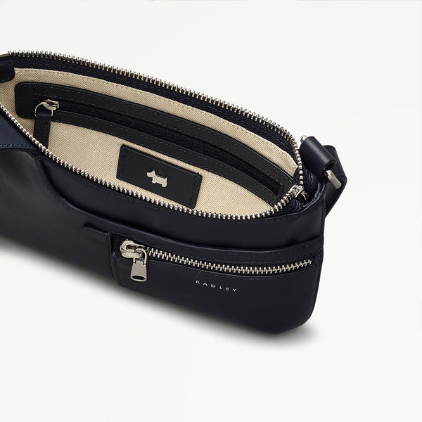 Radley London Mini Ink Blue Crossbody Bag | Pockets Collection SS25 | Radley
