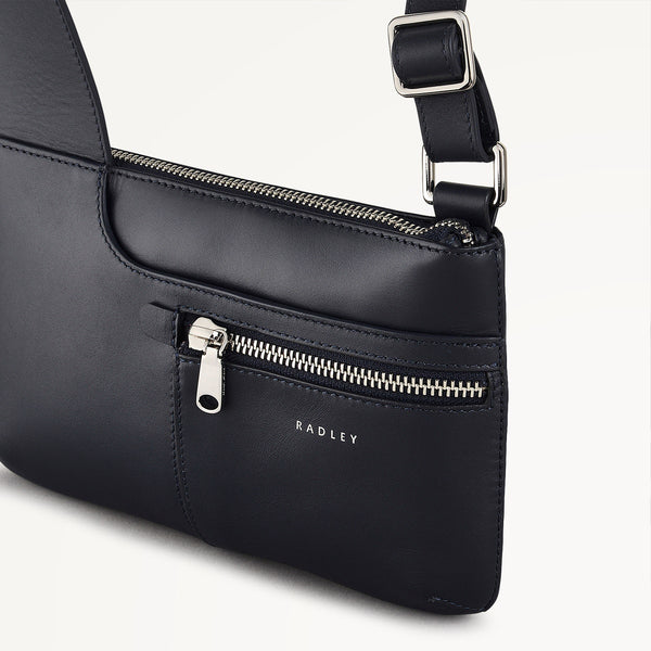 Radley London Mini Ink Blue Crossbody Bag | Pockets Collection SS25 | Radley