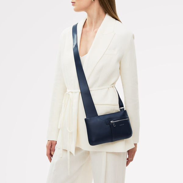 Radley London Mini Ink Blue Crossbody Bag | Pockets Collection SS25 | Radley