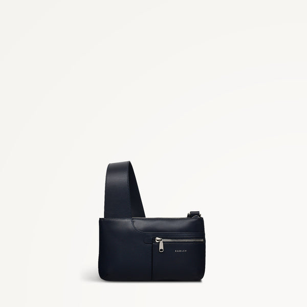 radley london Mini Ink Blue Crossbody Bag | Pockets Collection SS25 | Radley