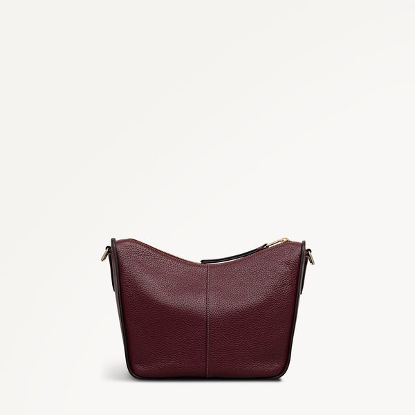 Radley London Oak Street Medium Ziptop Cross Body Dark Cherry - 113030