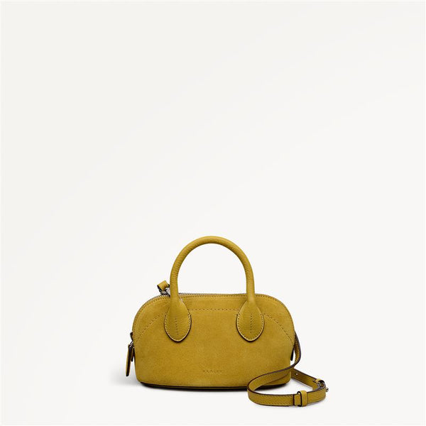 radley london Ochre Micro Ziptop Grab Bag | The Muriel AW25 | Radley London