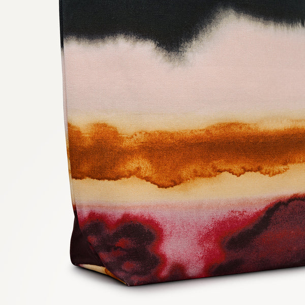 Radley London Ombre Stripe Medium Open Top Tote Black - 113247