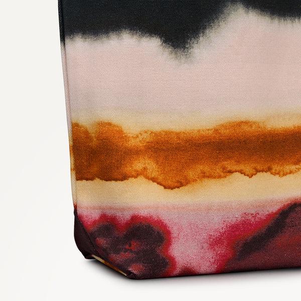 Radley London Ombre Stripe Small Open Top Satchel Black - 113248