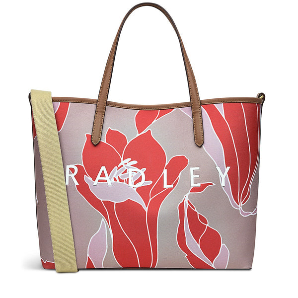 radley london Open-Top Floral Grab Bag | Southwell Gardens Responsible AW24 | Radley