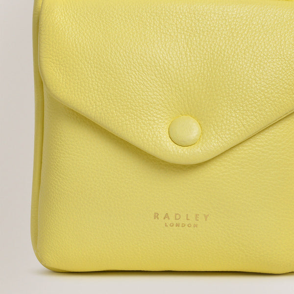 Radley London Panna Cotta Yellow Phone Bag | Mallow Street AW24 | Radley London