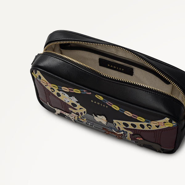 Radley London Party Pals Small Ziptop Cross Body Black - 112957