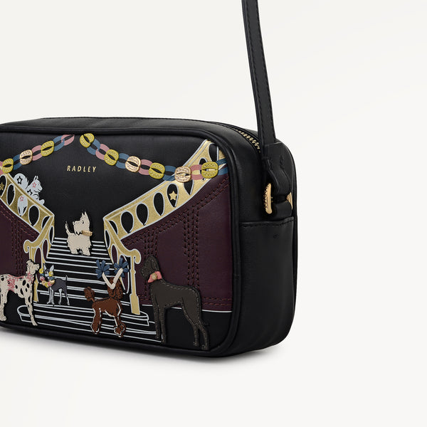 Radley London Party Pals Small Ziptop Cross Body Black - 112957