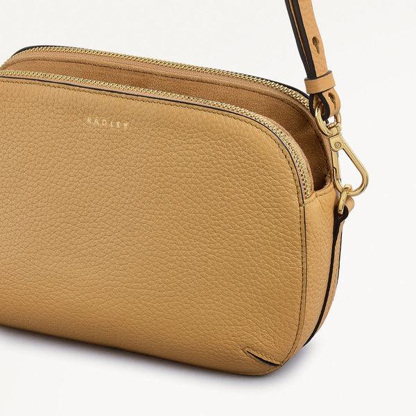 Radley London Pecan Brown Leather Crossbody Bag | Dukes Place Collection AW25 | Radley