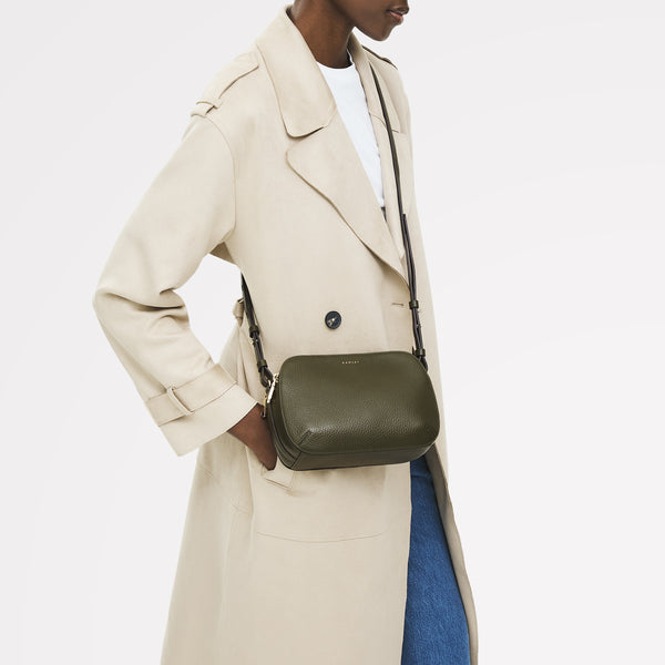 Radley London Pecan Brown Leather Crossbody Bag | Dukes Place Collection AW25 | Radley