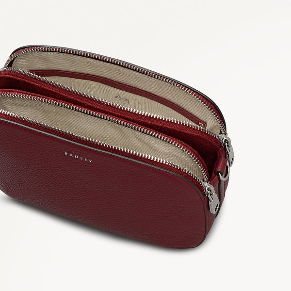 Radley London Pecan Brown Leather Crossbody Bag | Dukes Place Collection AW25 | Radley