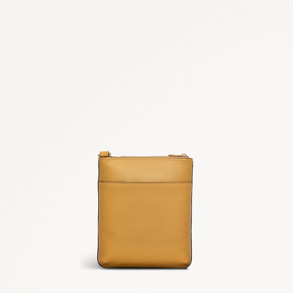 Radley London Pecan Brown Zip Top Leather Crossbody | Pockets Collection AW25 | Radley