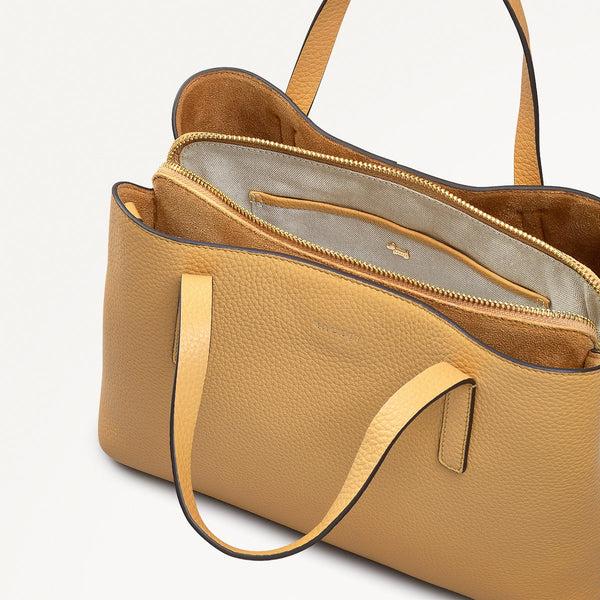 Radley London Pecan Leather Brown Crossbody Bag | Dukes Place Collection AW25 | Radley