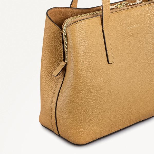 Radley London Pecan Leather Brown Crossbody Bag | Dukes Place Collection AW25 | Radley