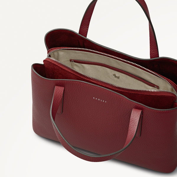 Radley London Pecan Leather Brown Crossbody Bag | Dukes Place Collection AW25 | Radley