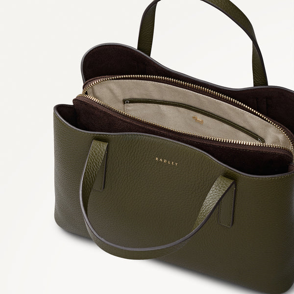Radley London Pecan Leather Brown Crossbody Bag | Dukes Place Collection AW25 | Radley