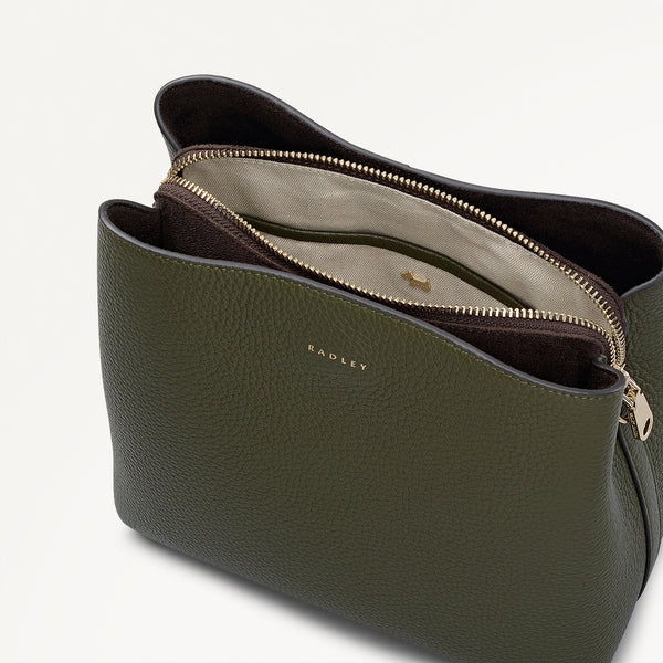 Radley London Pecan Leather Crossbody Brown | Dukes Place Collection AW25 | Radley