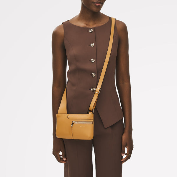 Radley London Pecan Mini Leather Crossbody Bag | Pockets Collection AW25 | Radley