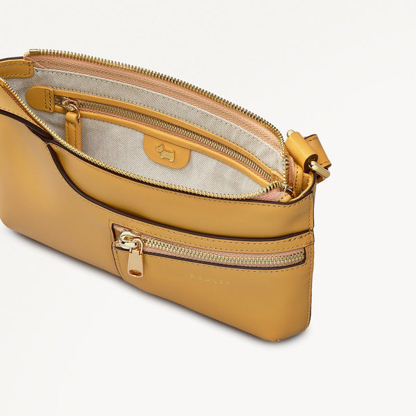 Radley London Pecan Mini Leather Crossbody Bag | Pockets Collection AW25 | Radley