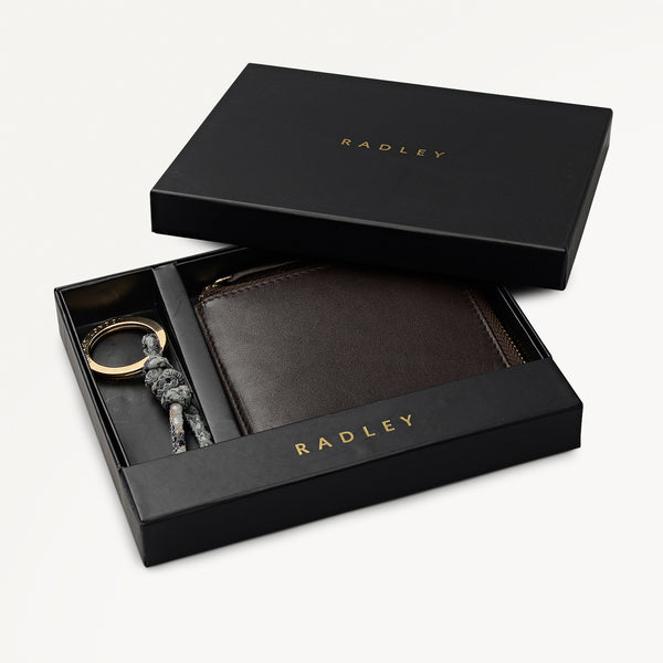 radley london Pine Needle Medium Boxed Purse And Keyring | Chilworth Street AW25 | Radley London