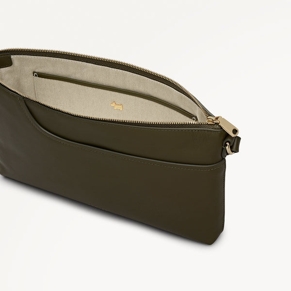 Radley London Pine Needle Medium Ziptop Ew Cross Body | Pockets AW25 | Radley London