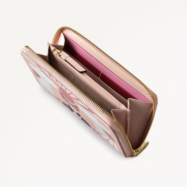 Radley London Pink Large Leather Purse | Rising Sun AW25 | Radley