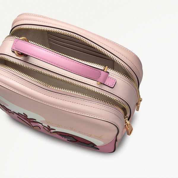 Radley London Pink Small Leather Grab Bag | Spring Street AW25 | Radley