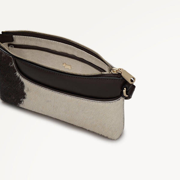 Radley London Pockets - Cow Hide Mini Ziptop Ew Shoulder Dark Oak - 113066