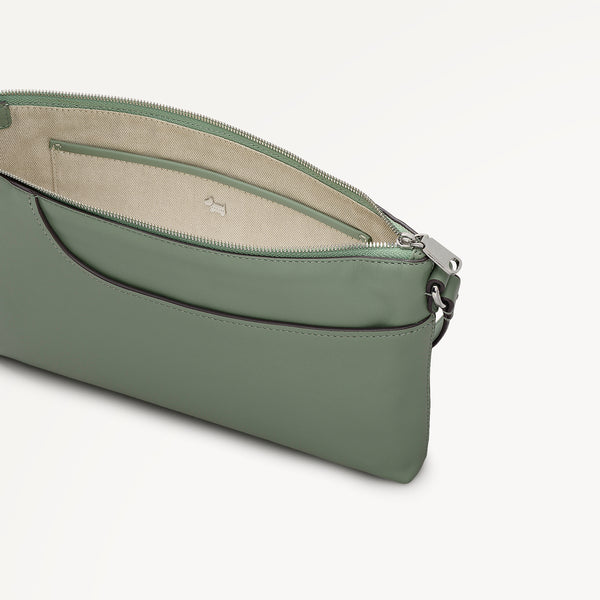 Radley London Pockets Medium Ziptop Ew Cross Body Pistachio - 113065